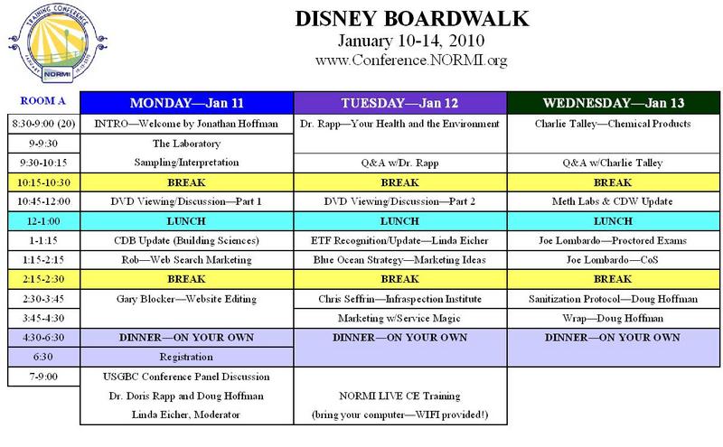 ConferenceSchedule